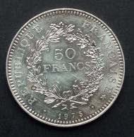 50 Francs Hercule 1975 (argent) - 50 Francs