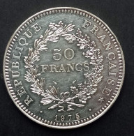 50 Francs Hercule 1975 (argent) - 50 Francs