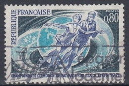 FRANCE 1739,used,falc Hinged - Kunstschaatsen