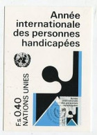 MC 158649 UNITED NATIONS - Genf - 1981 - Internationales Jahr Der Behinderten - Cartoline Maximum