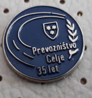 Prevoznistvo Celje 35 Years Bus And Truck Company Transport Transportation Slovenia Pin - Transports