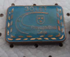 Prevoznistvo Celje 30 Years Bus And Truck Company Transport Transportation Slovenia Pin - Transports