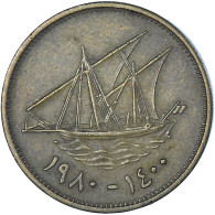 Monnaie, Koweït, 5 Fils, 1980 - Kuwait