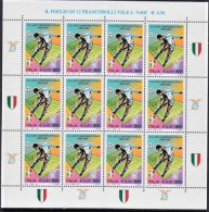 ITALIA REPUBBLICA LAZIO 1999-2000 CAMPIONE D'ITALIA  MINIFOGLIO ** MNH - Blocks & Kleinbögen