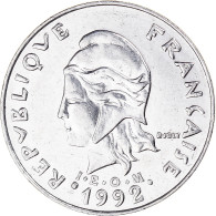 Monnaie, Nouvelle-Calédonie, 20 Francs, 1992 - Nueva Caledonia