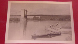 45  PHOTO SULLY SUR LOIRE PONT CIRCA 1935 EMBARCATIONS - Sully Sur Loire