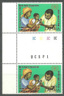 Zambia, 1973 (#113o), 25th Anniversary WHO Mother Child Nursing Nutrition Fruits Immonization Food Baby Medicine - WGO