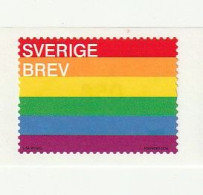 Sweden Sverige - 2016 - Pride Flag - 1v. ** Mi 3123, Sn 2774, Yt 3100, Sg 2996, AFA 3086 - Ongebruikt