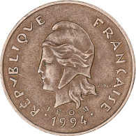 Monnaie, Nouvelle-Calédonie, 100 Francs, 1994 - Nuova Caledonia