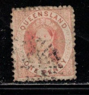 QUEENSLAND Scott # 25 Used - Queen Victoria - Gebraucht