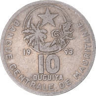 Monnaie, Mauritanie, 10 Ouguiya, 1993 - Mauritania