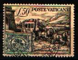 49184A) VATICANO Centenario Dei Primi Francobolli Dello Stato Pontificio - 9 Giugno 1952-USATO - Used Stamps