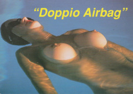 PIN UP - DONNINE - DONNINA IN POSA SEXY - WOMAN SEXY POSE - NUDE - NAKED - SENO NUDO " DOPPIO AIRBAG" - BREAST - Pin-Ups