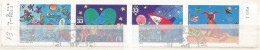 USA 2000 Stampi'n The Future Children's Designs - SC.# 3414/17 Cpl4v Set In STRIP4 In VFU Condition - Tiras Cómicas & Múltiples