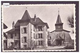 DISTRICT D'ECHALLENS - MORRENS - EGLISE ET CURE - TB - Morrens