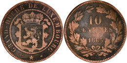 Luxembourg - 1865 - 10 Centimes - A - 13-167 - Luxembourg