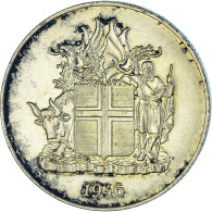 Monnaie, Islande, 2 Kronur, 1946 - Islandia