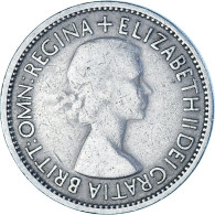 Monnaie, Grande-Bretagne, Florin, Two Shillings, 1953 - J. 1 Florin / 2 Shillings