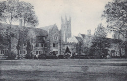 North Carolina Durham Duke University Chapel Spire Union & Dormitory Albertype - Durham