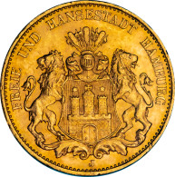 Allemagne 20 Mark 1913 Hambourg - 5, 10 & 20 Mark Oro