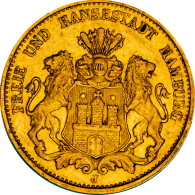 Allemagne 20 Mark 1899 Hambourg - 5, 10 & 20 Mark Oro