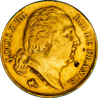 Restauration - 20 Francs Or Louis XVIII 1817 Bayonne - 20 Francs (gold)