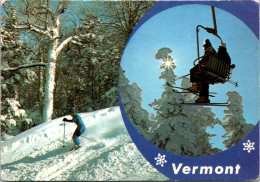 Vermont Green Mountains Ski Trail And Chair Lift - Autres & Non Classés