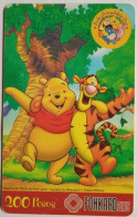 Philippines PLDT P200  " Pooh And Tigger " - Philippines