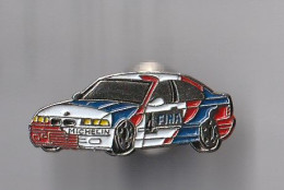 PIN'S THEME AUTOMOBILE RALLYE  VOITURE   BMW   FINA  MICHELIN - Rallye