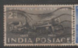 USED STAMP FROM 1953 INDIA ON RALWAY CENTENARY - Usati