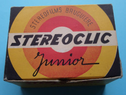STEREOCLIC Junior N° 11 ( Stereofilms BRUGUIERE ) In Origineel Doosje ( Zie Foto's Voor Detail ) ! - Stereoskope - Stereobetrachter