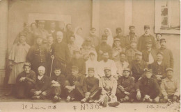 Pamiers * Carte Photo Militaire 10 Juin 1915 * Hôpital Militaire N°30 * Infirmières Soldats Blessés * Photographe Donat - Pamiers