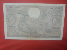 BELGIQUE 100 Francs 4-1-36 Circuler (B.18) - 100 Francos & 100 Francos-20 Belgas