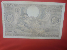 BELGIQUE 100 Francs 5-11-36 Circuler (B.18) - 100 Frank & 100 Frank-20 Belgas