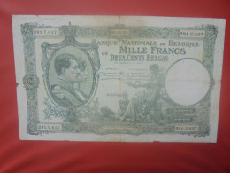 BELGIQUE 1000 Francs 23-1-1932 Circuler (B.18) - 1000 Francs & 1000 Francs-200 Belgas