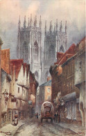 British Fine Art Scenic Postcard York By Tom Dudley - York