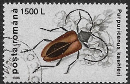 ROUMANIE - Coccinelle Cérambyde (Purpuricenus Kaehleri) - Used Stamps