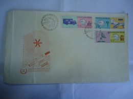 CZECHOSLOVAKIA COVER  FDC UPU 1974  POSTAL UNION - UPU (Union Postale Universelle)