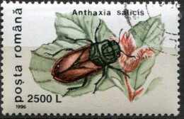 ROUMANIE - Anthaxie Des Pâturages (Anthaxia Salicis) - Used Stamps