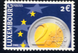 Luxembourg - Luxemburg - C18/30 - 2001 - (°)used - Michel 1549 - Invoering Euro - Gebraucht