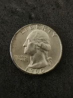 WASHINGTON QUARTER DOLLAR ARGENT 1960 PHILADELPHIE USA / SILVER 1/4 DOLLAR - 1932-1998: Washington