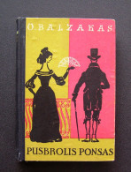 Lithuanian Book / Pusbrolis Ponsas Honore De Balzac 1959 - Novels