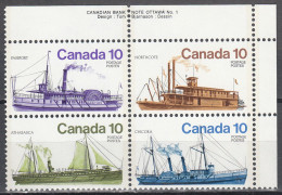 CANADA  SCOTT NO 703A   MNH    YEAR  1976 - Opdrukken