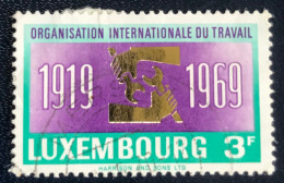 Luxembourg - Luxemburg - C18/30 - 1969 - (°)used - Michel 792 - Internationale Arbeidsorganisatie - Oblitérés