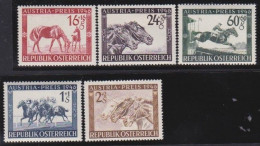 Österreich   .    Y&T    .   648/652      .    *       .    Ungebraucht Mit Gummi - Unused Stamps