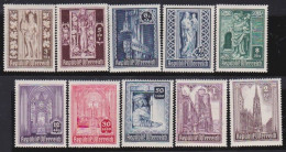 Österreich   .    Y&T    .   653/662      .    *       .    Ungebraucht Mit Gummi - Unused Stamps