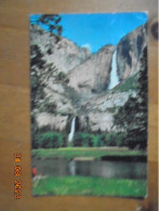 Yosemite Falls. National Park. Plastichrome P41522 PM 1965 - Yosemite