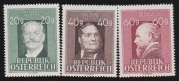 Österreich   .    Y&T    .   694/694A/695      .    *       .    Ungebraucht Mit Gummi - Unused Stamps