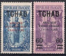 TCHAD Timbres-poste 31* & 32* Neufs Charnières TB Cote 3€00 - Nuevos