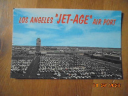 Jet Age. Los Angeles International Airport. Control Tower, A Part Of The 5,000 Car Parking .... Plastichrome P48091 - Los Angeles